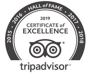 2019 Certificate of Excellence TripAdvisor Logo