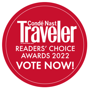 Conde Nast Traveler reader's choice awards 2022 - vote now!